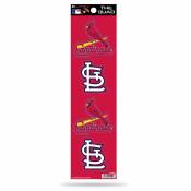 St. Louis Cardinals - Set Of 4 Quad Sticker Sheet