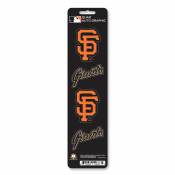 San Francisco Giants - Set Of 4 Quad Sticker Sheet