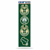 Milwaukee Bucks - Set Of 4 Quad Sticker Sheet