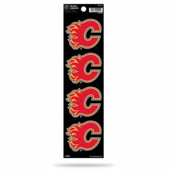 Calgary Flames - Set Of 4 Quad Sticker Sheet