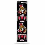 Ottawa Senators - Set Of 4 Quad Sticker Sheet