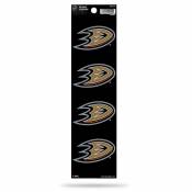 Anaheim Ducks - Set Of 4 Quad Sticker Sheet