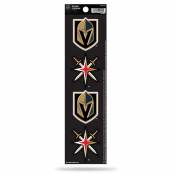 Vegas Golden Knights - Set Of 4 Quad Sticker Sheet