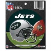 New York Jets Retro Plane Logo - 4x4 Die Cut Decal at Sticker Shoppe