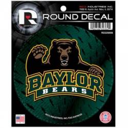 Baylor University Bears - Round Sticker
