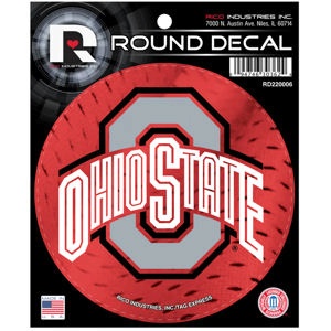 Ohio State University Buckeyes - Round Sticker at Sticker Shoppe