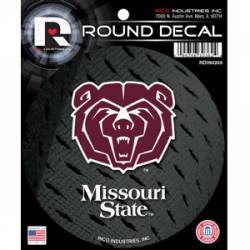 Missouri State University Bears - Round Sticker