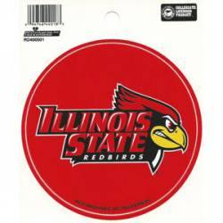 Illinois State University Redbirds - Round Sticker