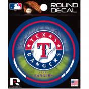 Texas Rangers - Round Sticker