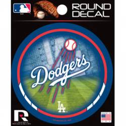 Los Angeles Dodgers - Round Sticker