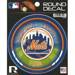 New York Mets Mr Met Mascot - 5x6 Ultra Decal at Sticker Shoppe