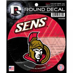 Ottawa Senators - Round Sticker