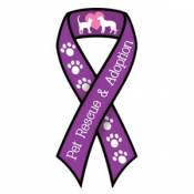 Pet Rescue & Adoption - Mini Ribbon Magnet