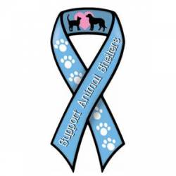 Support Animal Shelters - Ribbon Magnet