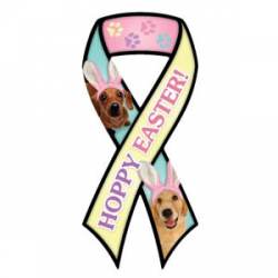 Hoppy Easter - Ribbon Magnet