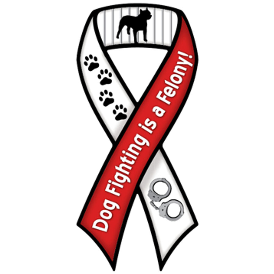 dog-fighting-is-a-felony-red-ribbon-magnet-at-sticker-shoppe