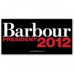 Haley Barbour - Sticker