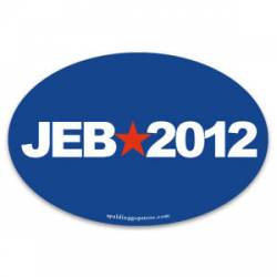 Jeb Bush - Oval Sticker