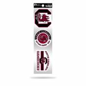 University Of South Carolina Gamecocks Logo - Sheet Of 3 Triple Spirit Stickers