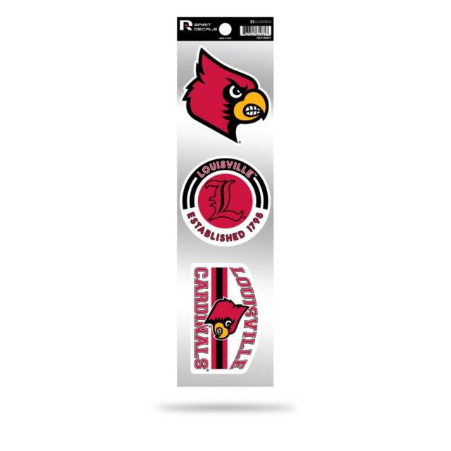 Louisville Cardinals Stickers 