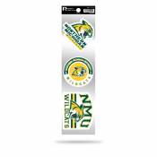 Northern Michigan University Wildcats Logo - Sheet Of 3 Triple Spirit Stickers