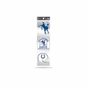 Indianapolis Colts Retro Vintage Logo - Sheet Of 3 Triple Spirit Stickers