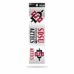 San Diego State University Aztecs Logo - Sheet Of 3 Triple Spirit Stickers