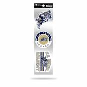 US Naval Academy Navy Midshipmen Logo - Sheet Of 3 Triple Spirit Stickers