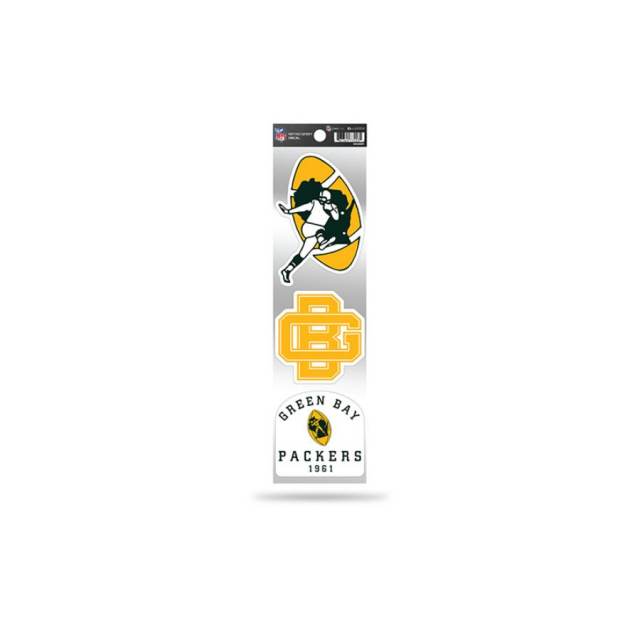 Green Bay Packers Slogan Decal Pack