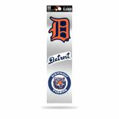 Detroit Tigers Retro Vintage Logo - Sheet Of 3 Triple Spirit Stickers