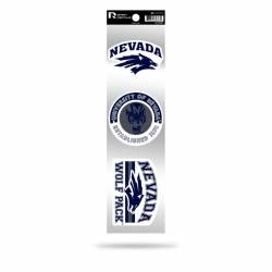 University Of Nevada-Reno Wolfpack Logo - Sheet Of 3 Triple Spirit Stickers