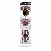 University Of Montana Grizzlies Logo - Sheet Of 3 Triple Spirit Stickers