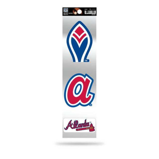 Atlanta Braves Official Logo Decal Sticker – Decalfly