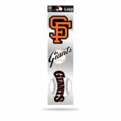 San Francisco Giants Retro Vintage Logo - Sheet Of 3 Triple Spirit Stickers