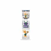 Milwaukee Bucks Retro Vintage Logo - Sheet Of 3 Triple Spirit Stickers