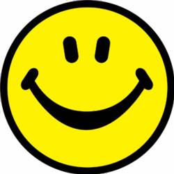 Smile Faces Happy Faces - Vinyl Sticker