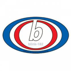 Blink 182 Logo - Vinyl Sticker