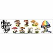 The Allman Brothers Band Mushrooms - Vinyl Sticker