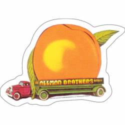The Allman Brothers Band Eat A Peach - Vinyl Sticker