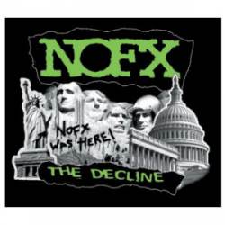 NOFX Decline - Vinyl Sticker