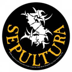 Sepultura Logo - Vinyl Sticker