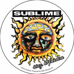 Sublime 40 Ounces To Freedom - Vinyl Sticker