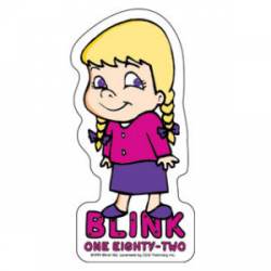 Blink 182 Little Girl - Vinyl Sticker