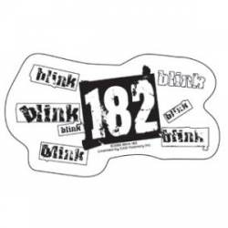 Blink 182 DC Punk - Vinyl Sticker