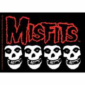 The Misfits 4 Skulls - Vinyl Sticker