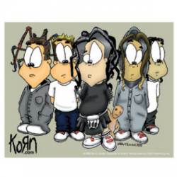 Korn Toon 2001 - Vinyl Sticker