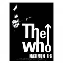 The Who Max R&B - Vinyl Sticker