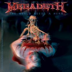 Megadeth The World Needs A Hero - Vinyl Sticker