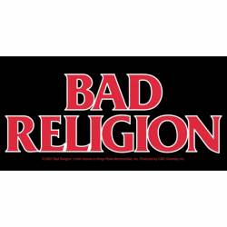 Bad Religion Logo - Vinyl Sticker