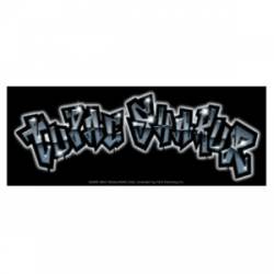 TuPac Black Graffiti - Vinyl Sticker